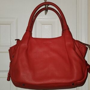 Kate Spade Red Stevie Westbury Leather Purse